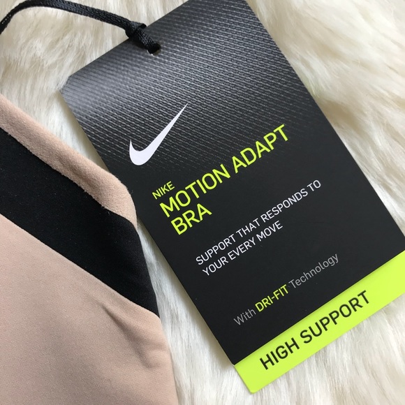 Nike Nude High Support Sports Bra - Picture 7 of 8